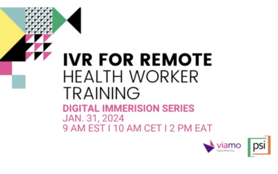 Interactive Voice Response for Remote Health Worker Training
